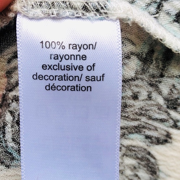 Maurices Off the Shoulder Tropical Print Top - Picture 6 of 7